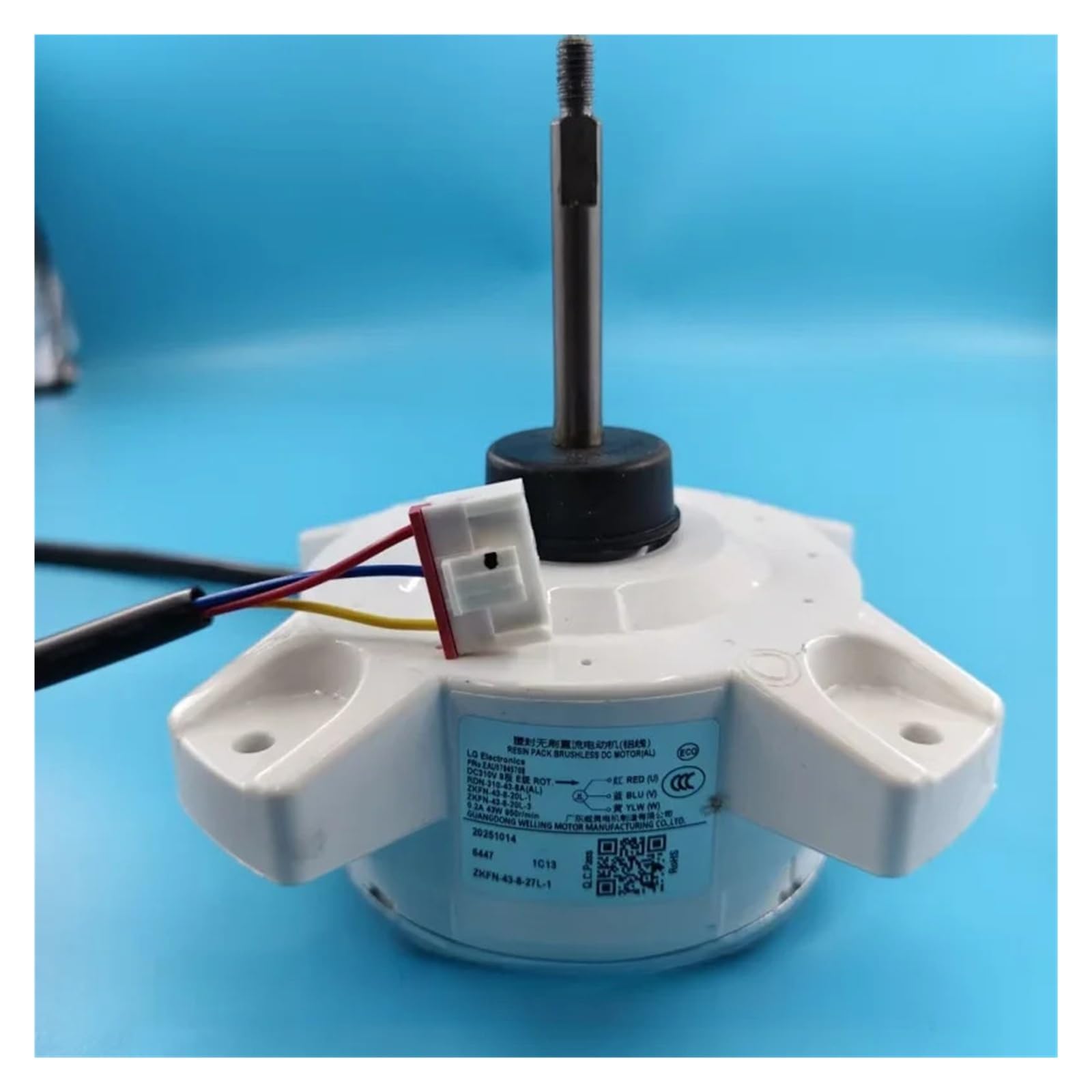 Moteur de ventilateur EAU57945708 ZKFN-43-8-20L-3 climatisation extérieure LG RDN-310-43-8A