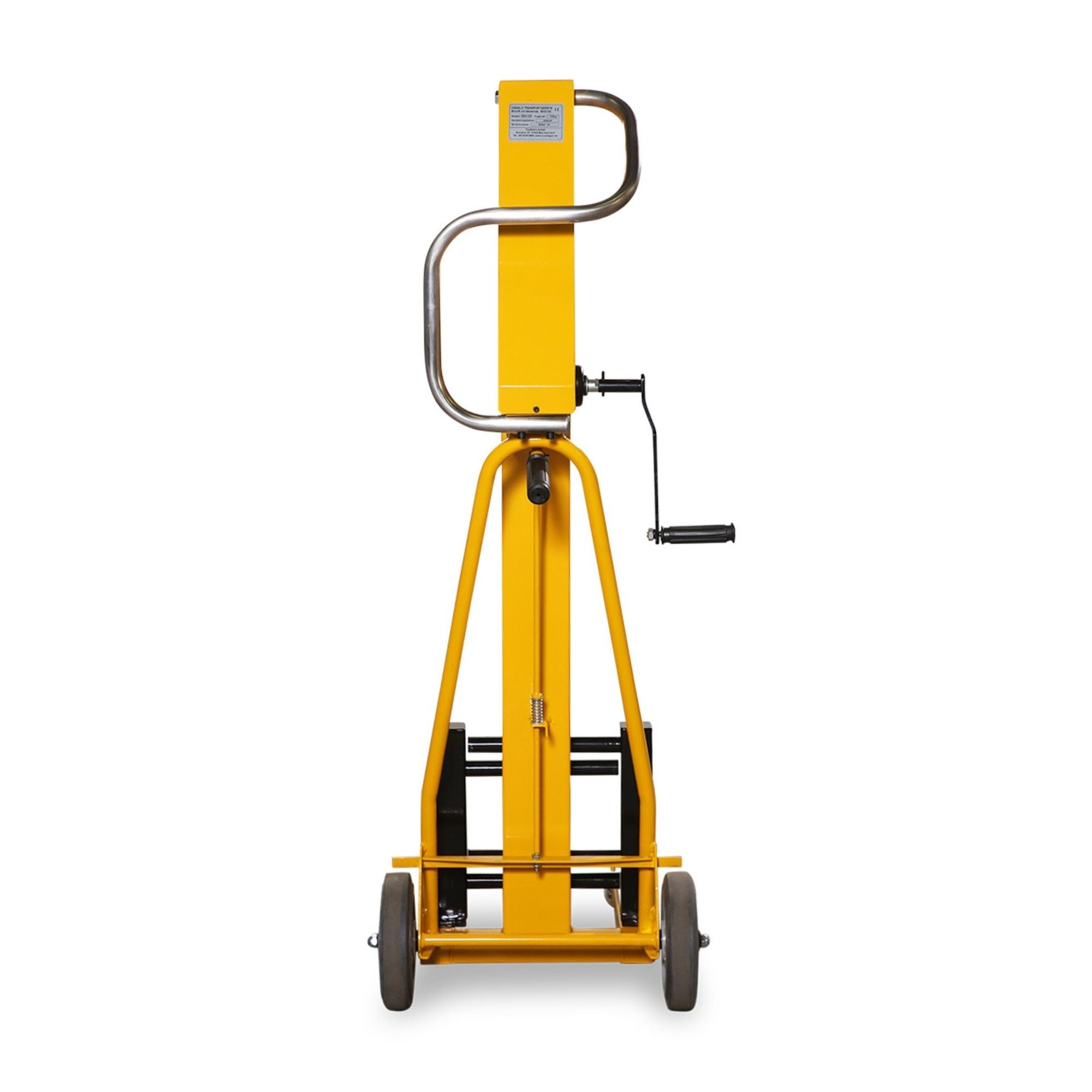 Minilift Handstapler mit Seilwinde, 120 kg Tragkraft, 1.070 mm Hubhöhe