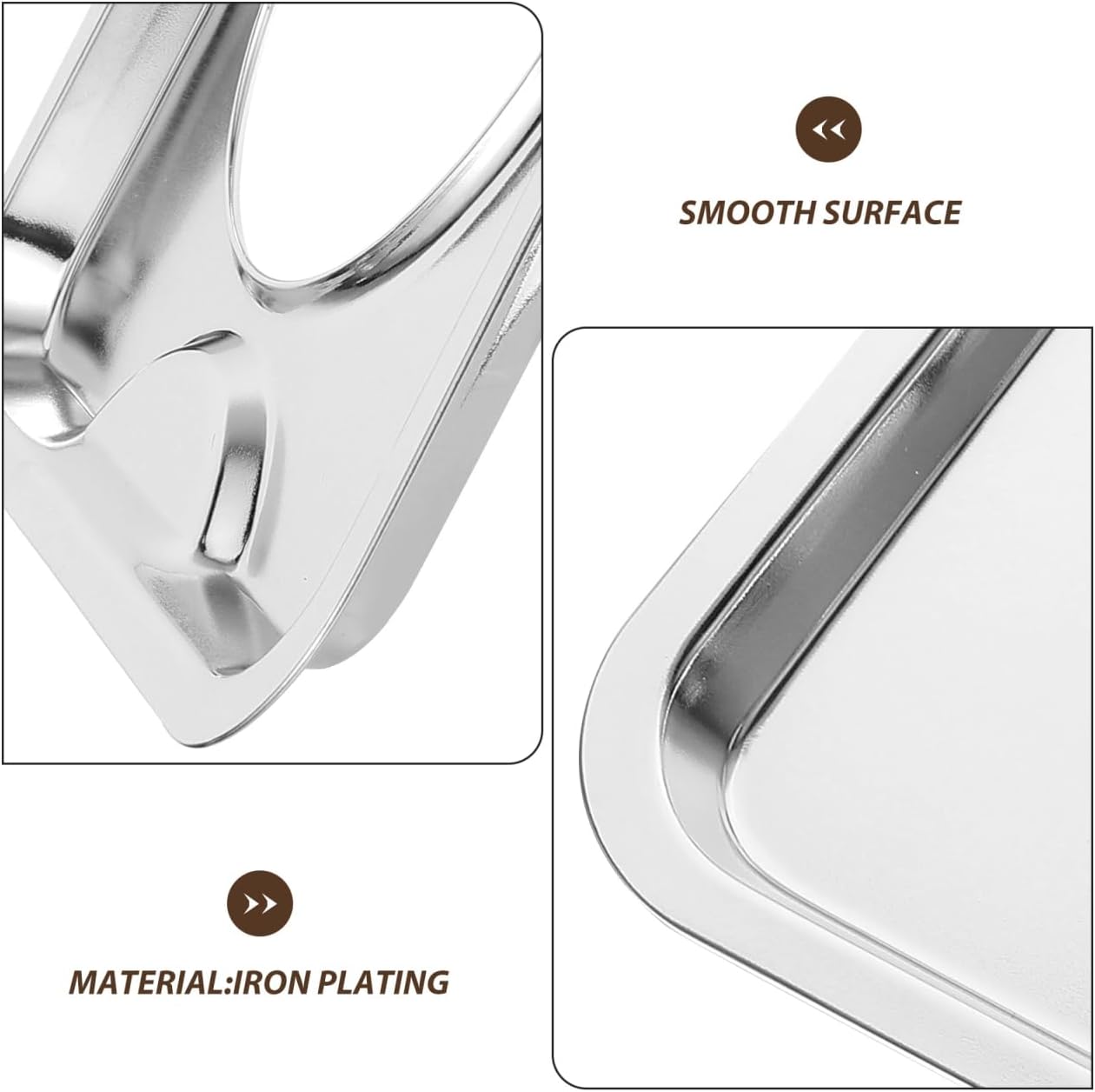 Angoily Square Gas Stove Burner Covers 7.67 Inch Heat Resistant Drip Pans Oil Drip Tray Easy to Clean for Kitchen Range Protection