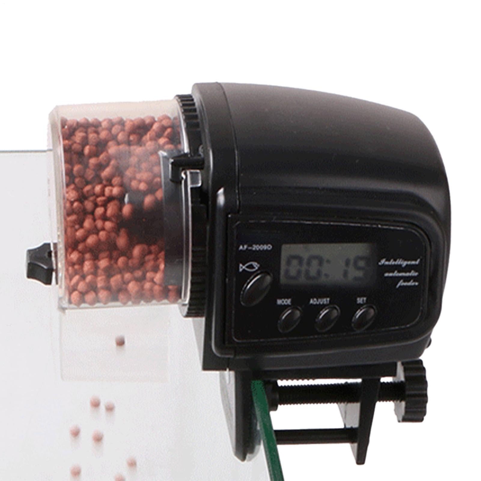 Alimentatore Automatico per Pesci Dispenser per Acquario con Esca e Smart