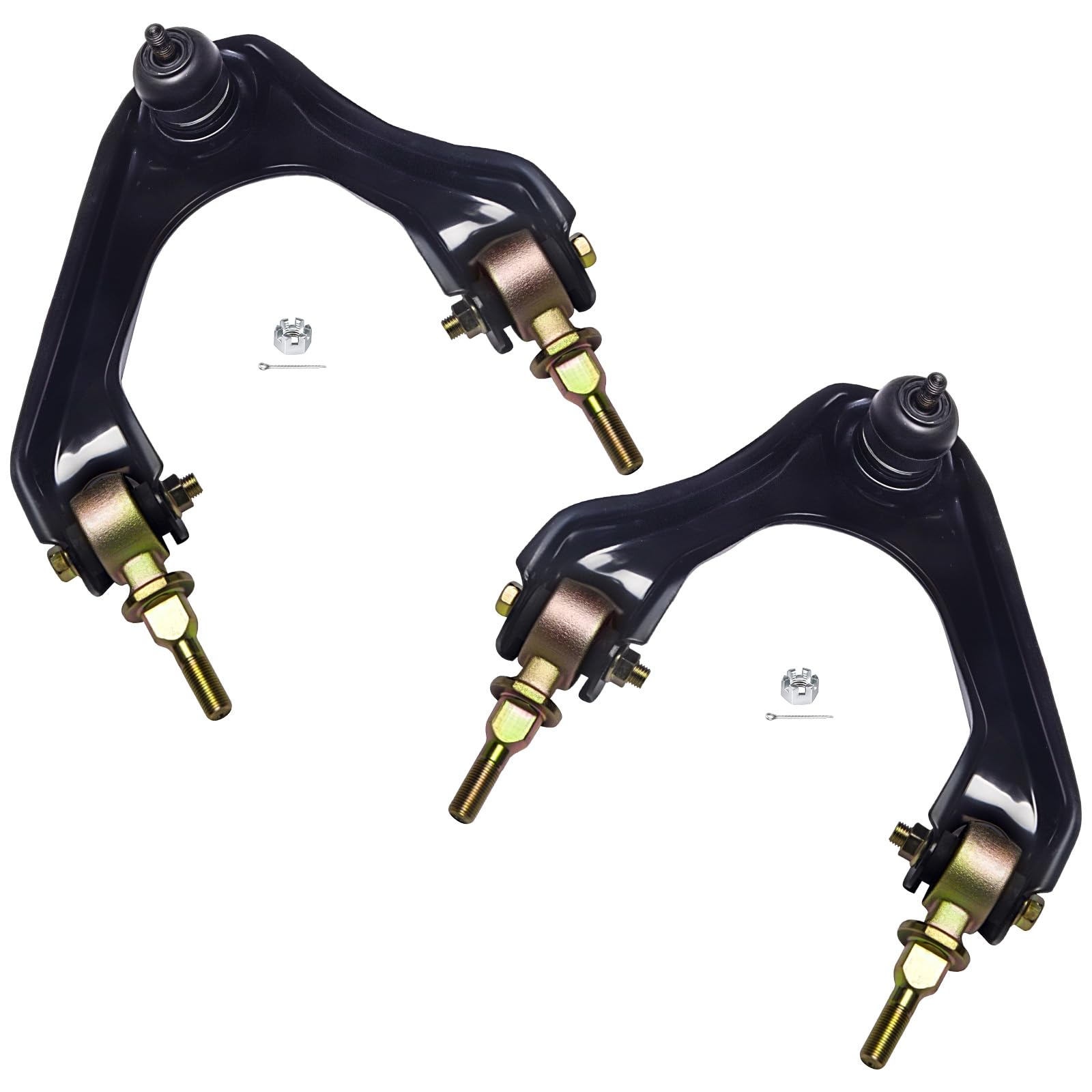 TUCAREST 2Pcs K90446 K90447 Front Upper Control Arm and Ball Joint Assembly Compatible With 1994-1997 Ho-nda Accord, 95-98 Odyssey /97-99 Ac-ura CL /