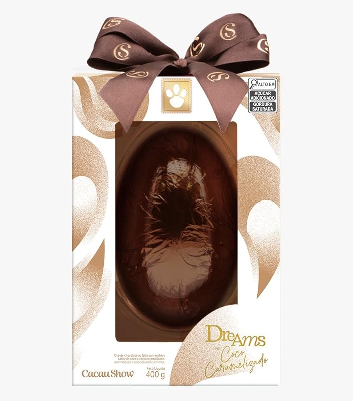 Ovo de Páscoa Dreams Coco Caramelizado 400g