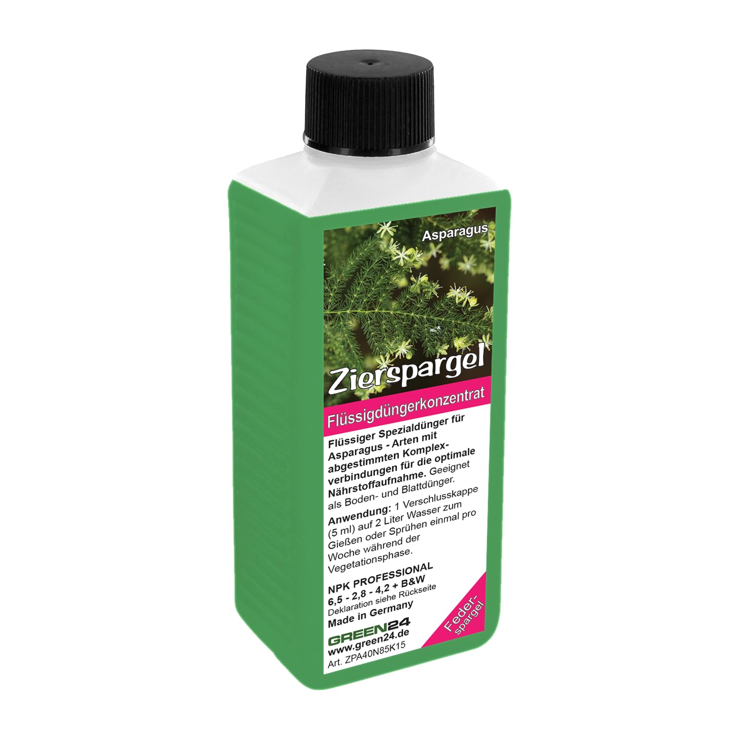 Zier-Spargel-Dnger  Asparagus (Feder-Spargel) optimal pflegen 250 ml  Flssigdnger : Amazon.de: Garten