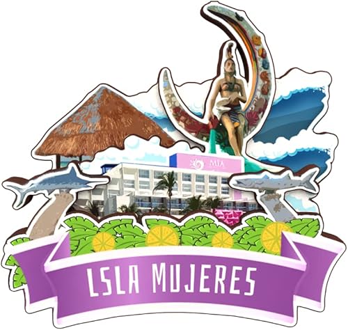 Vista 14 de Veracruz México - Imán de madera para nevera, colección 3D, madera 3D, hecho a mano, recuerdos de la ciudad, imán para nevera, decoración del hogar