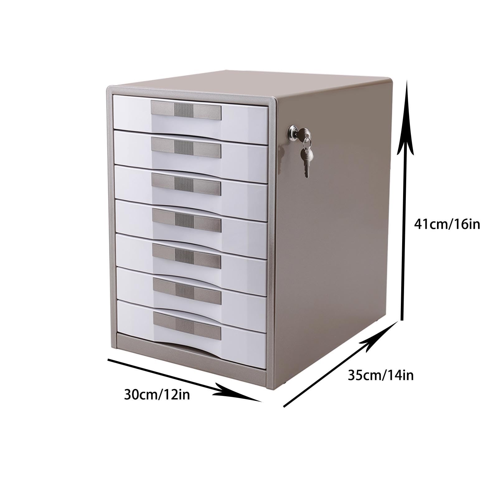 Armadietto Sto in metallo con chiave – Forniture per ufficio, attrezzi e artigianato, uso domestico, design robusto e slish per forniture scolastiche e progetti fai da te