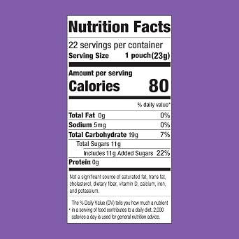 Fruits Blox Mixed Fruit Snacks, 1 Box, 22 Count, 1 Box