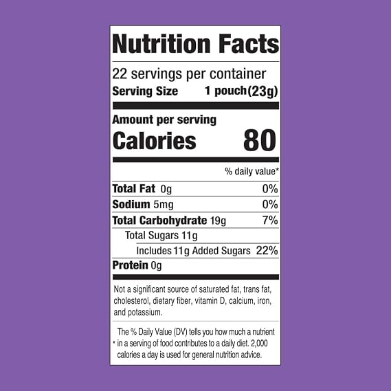 Fruits Blox Mixed Fruit Snacks, 1 Box, 22 Count, 1 Box