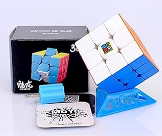 لعبة مكعب السرعة المغناطيسي الاحترافي من ميلونج مويو - 3 متر - 3 × 3، طفل