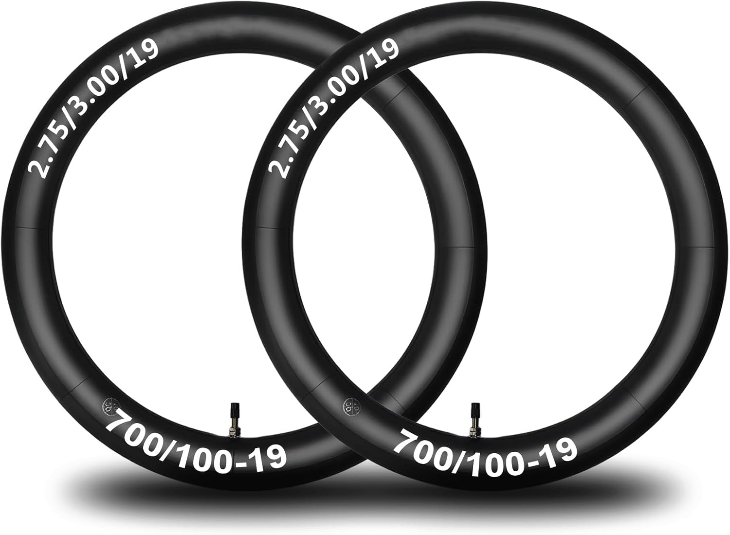 2 Pack-2.75/3.00-19 Dirt Bike Inner Tube 70/100-19 Dirt Bike Inner Tube 19 inch Replacement Tire for Dirt Bike Pit Bike and More