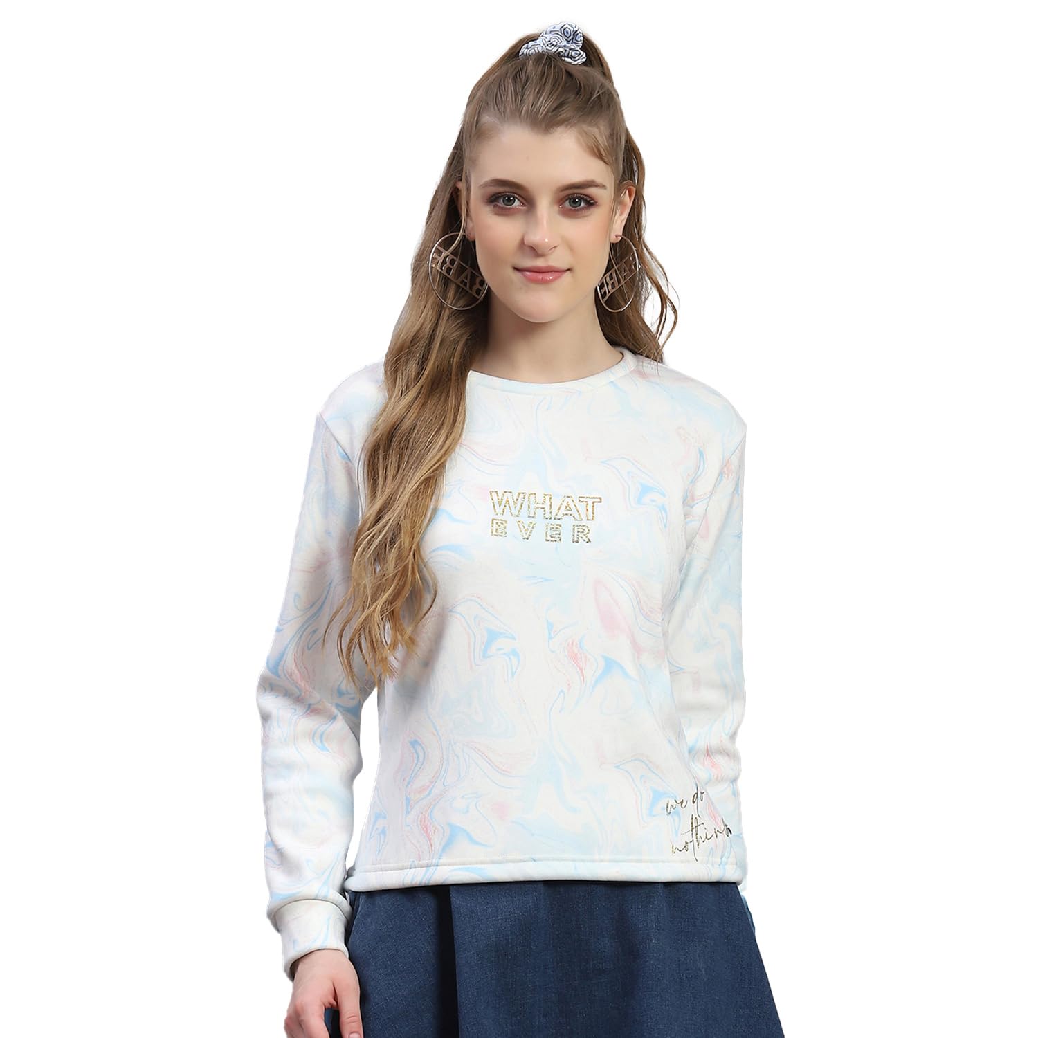 monte carlo Womens Printed Round Neck Full Sleeve Casual Sweatshirt (223062633)-picture-56