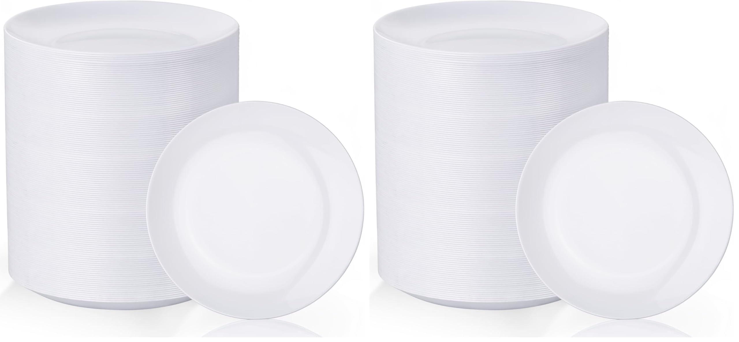 Gold Disposable Plates - 100 Pack -17