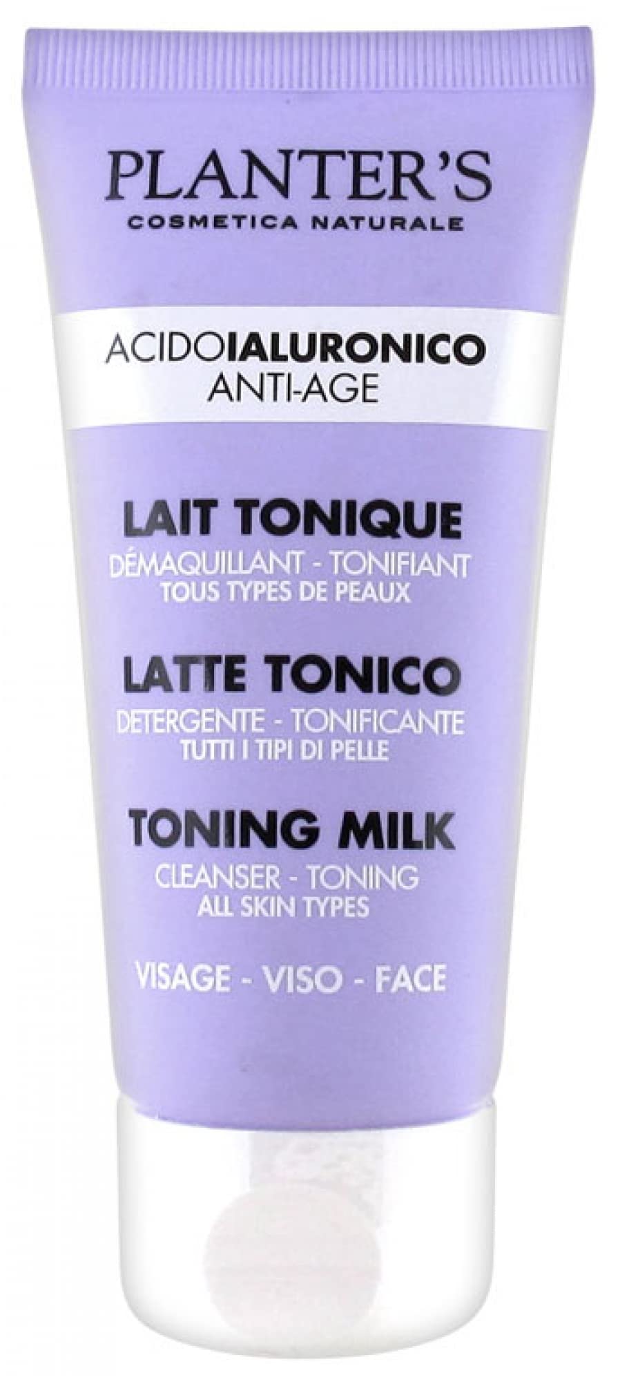 Planter's Latte Tonico Detergente Viso Latte Tonico Detergente Viso con Acido Ialuronico