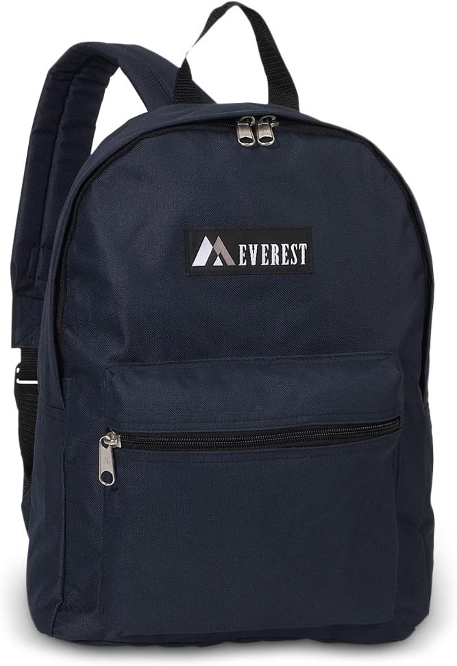 Luggage Basic Backpack, Navy, Medium