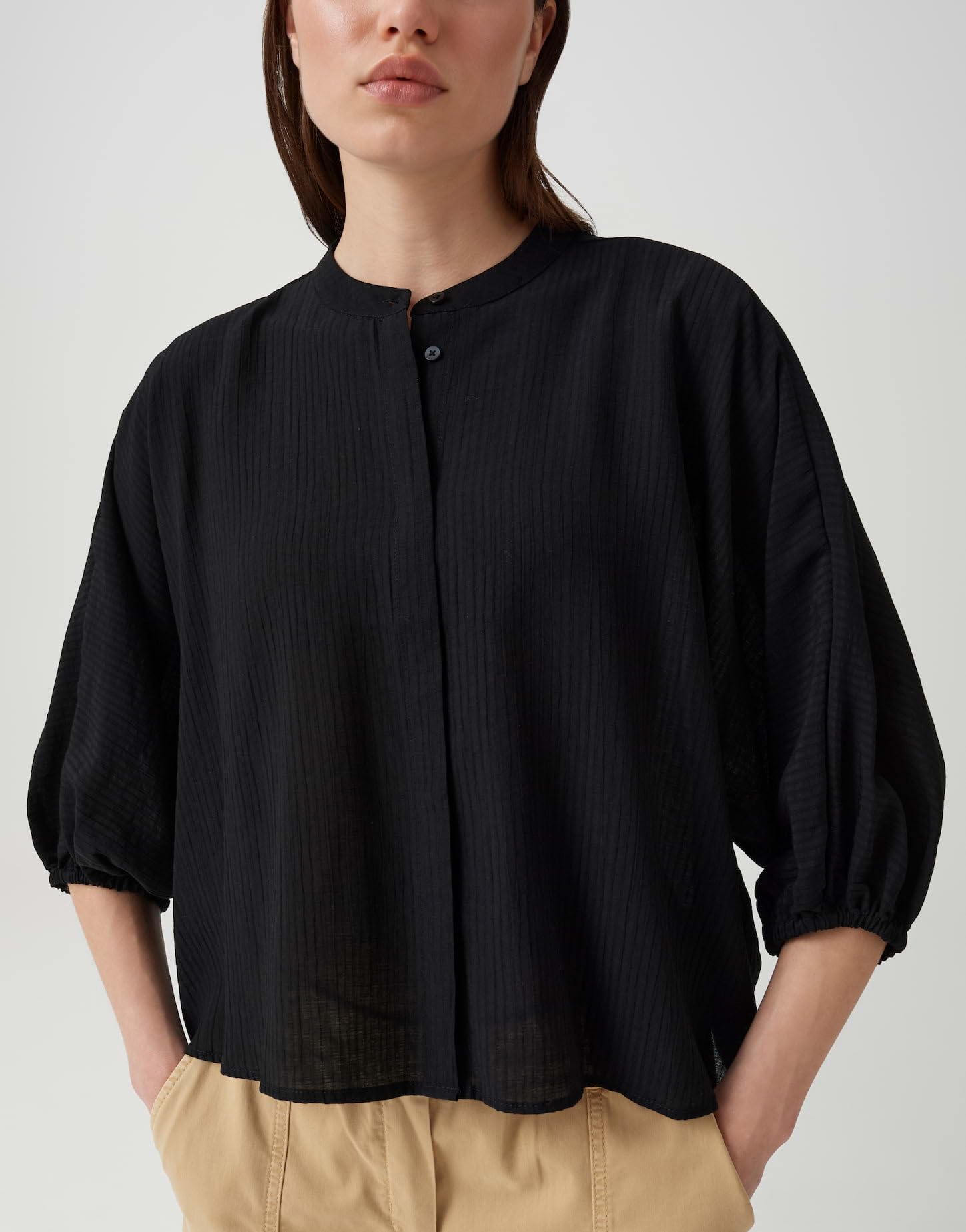 OPUS Oversize Bluse Damen