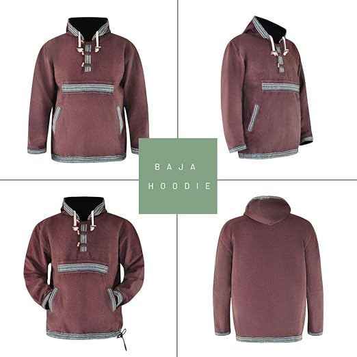 Baja - Chemise à capuche en flanelle pour Homme