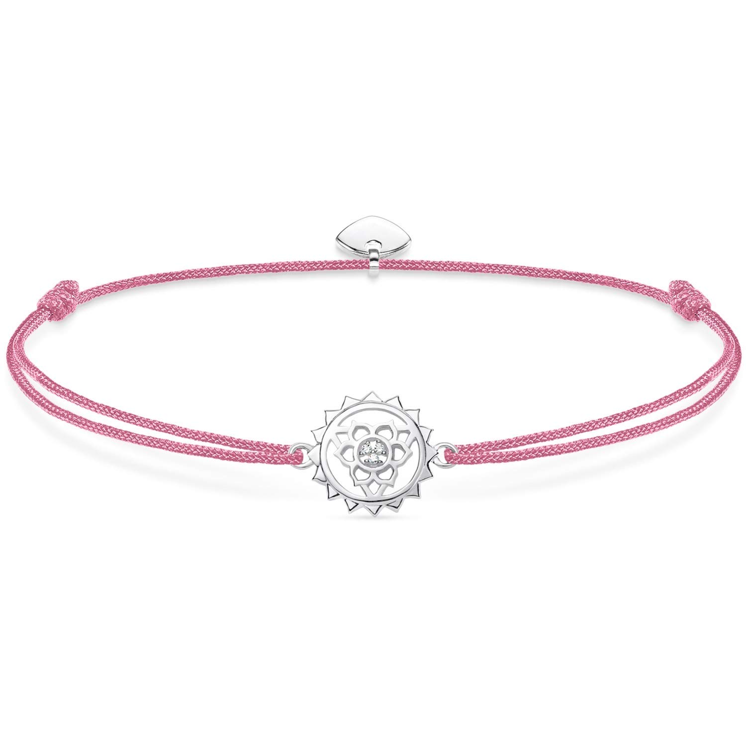 Thomas Sabo Women Bracelet Little Secret Flower 925 Sterling Silver LS098-401-9-L20v