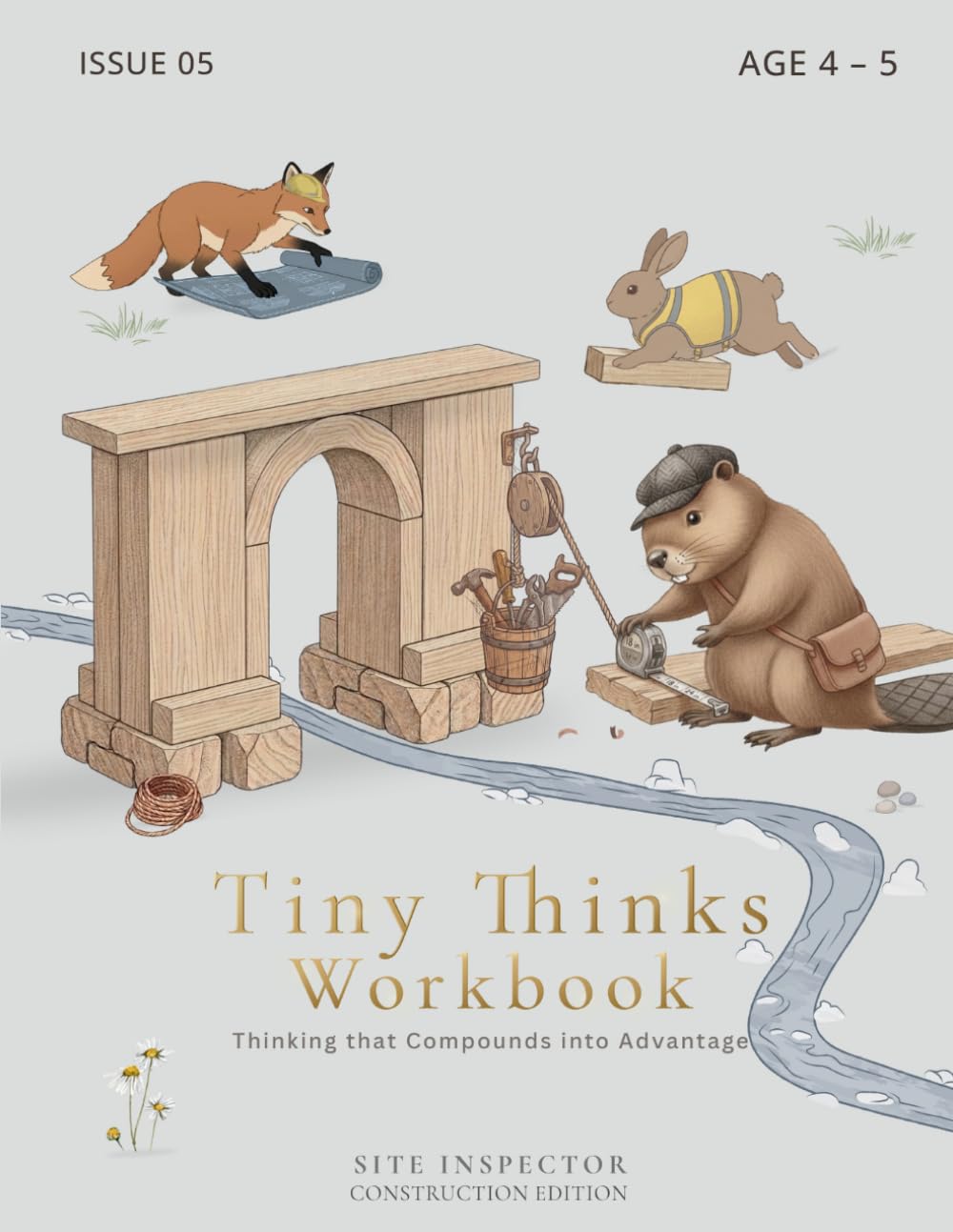Pre-K Workbook for 4 Year Old: Builders Edition Construction Edition Tiny Thinks: Logic Puzzles, Mazes, Counting & Pattern Activities — A Calm ... Thinks The Attention Architect (Ages 4-5))
