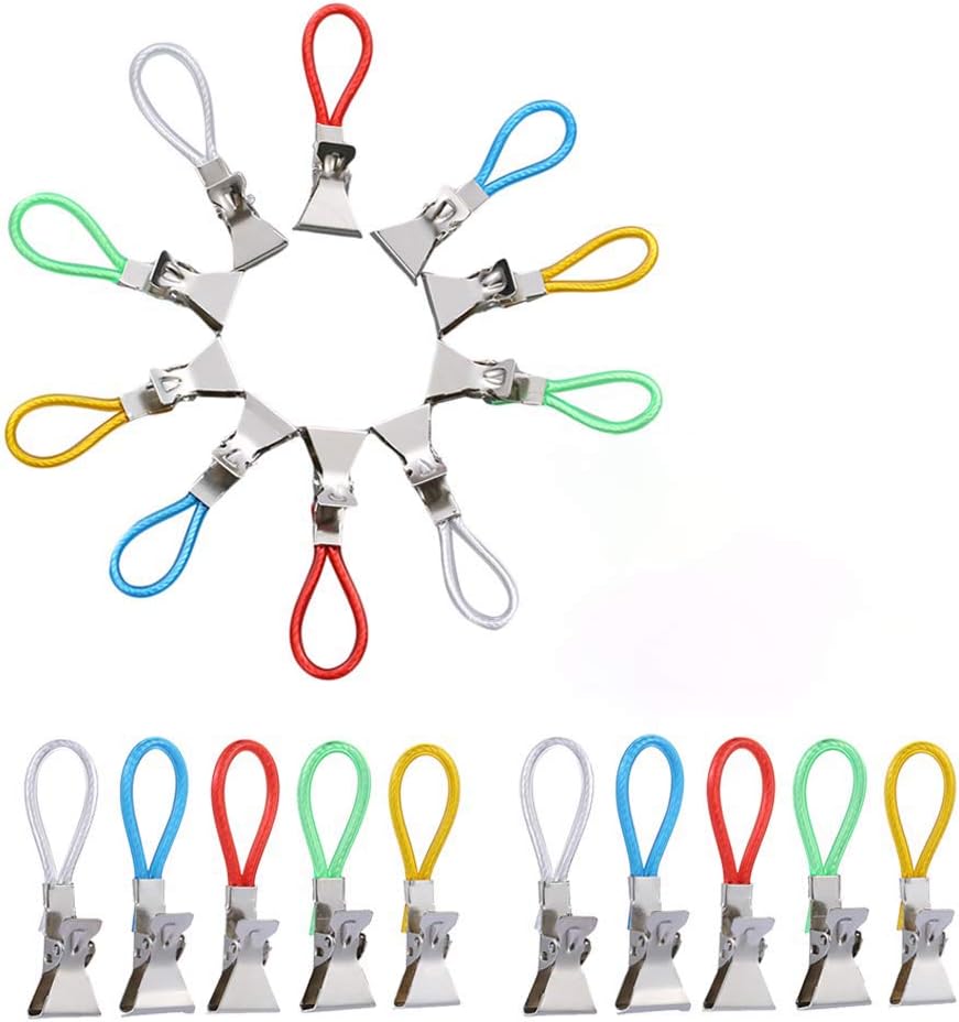 20 Pcs Kitchen Towels Clip,Tea Storage Clips,Cloth Hanging Clips for Home Kitchen Bathroom