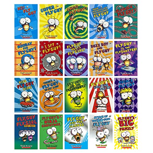 Livres Fly Guy collection complète 1 à 20 en coffret