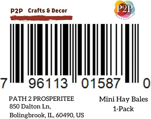 Miniatura 8 de P2P Minibalas de heno rectangulares de imitación para decoración de manualidades decoración de pacas de heno en miniatura de otoño para mesa bandeja