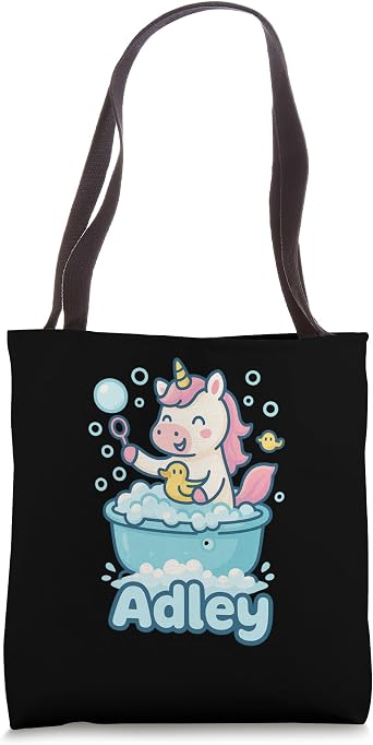 ADLEY MERCH UNICORN DESIGN Tote Bag