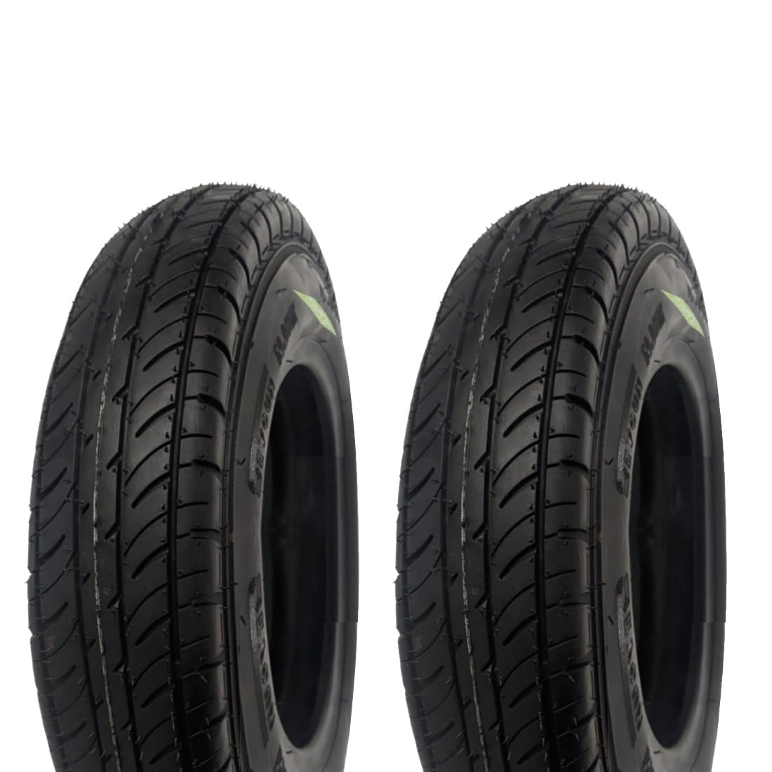 Ecovelò 2 Pneumatici 4.00 – 10 Copertoni TUBE TYPE 4 P.R. Per Ruote Carrello Rimorchio Barca Trasporto Appendice Gomme 60J