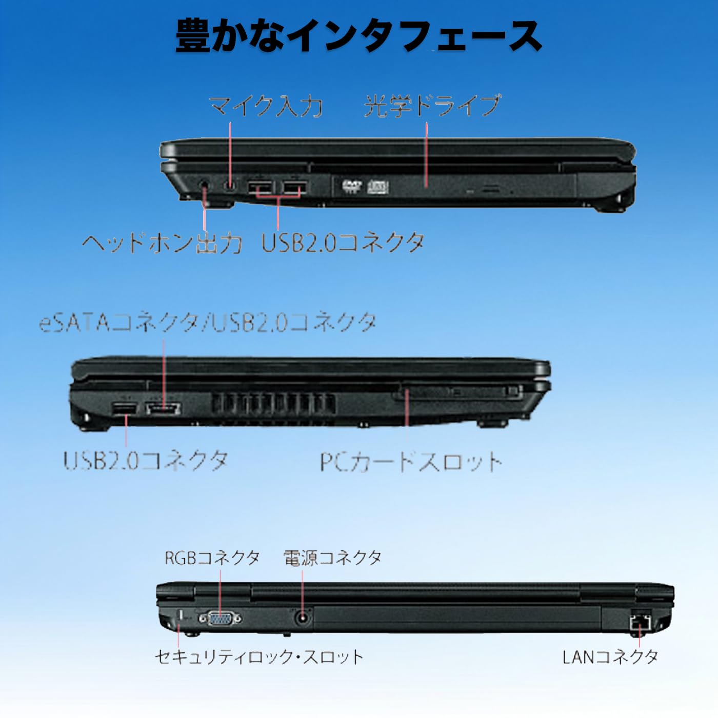 保証付 即使用可 Wi-Fi有 15.6型 ノートパソコン 東芝 T551/T4CB 中古