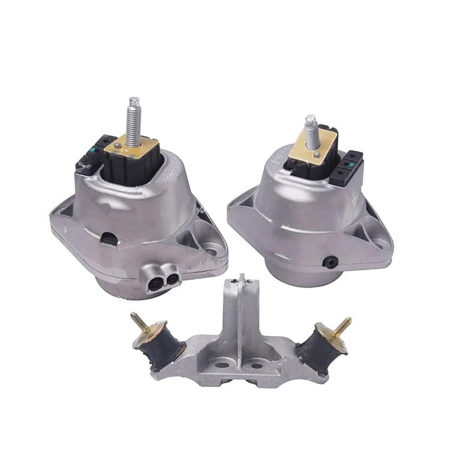 Nokrgqw 3Pcs For Cadillac For Ats 2014-2019 2.0T 2.5L 23274000 22866321 Gearbox Support Motor Engine Mount Kit Car Engine Mounts(3Pcs)