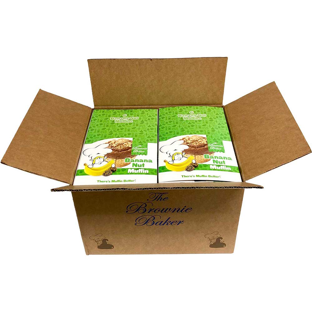 Brownie Baker Banana Nut Muffin, 6 Ounce 36 per case