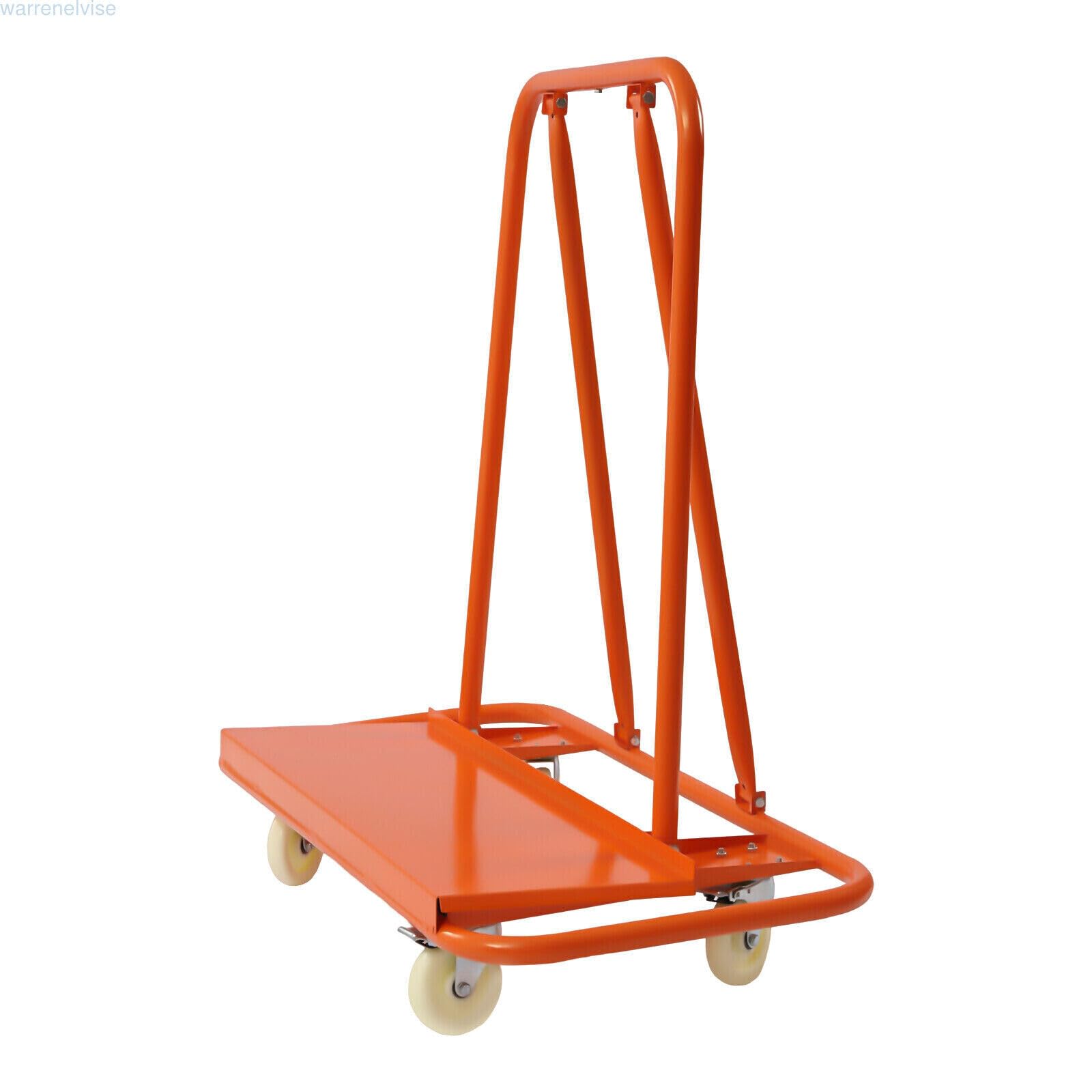 Carrello resistente per cartongesso, capacità di 997,9 kg, ideale per pannelli in cartongesso, manipolazione di vetro compensato, strumento di costruzione professionale e facile da manovrare