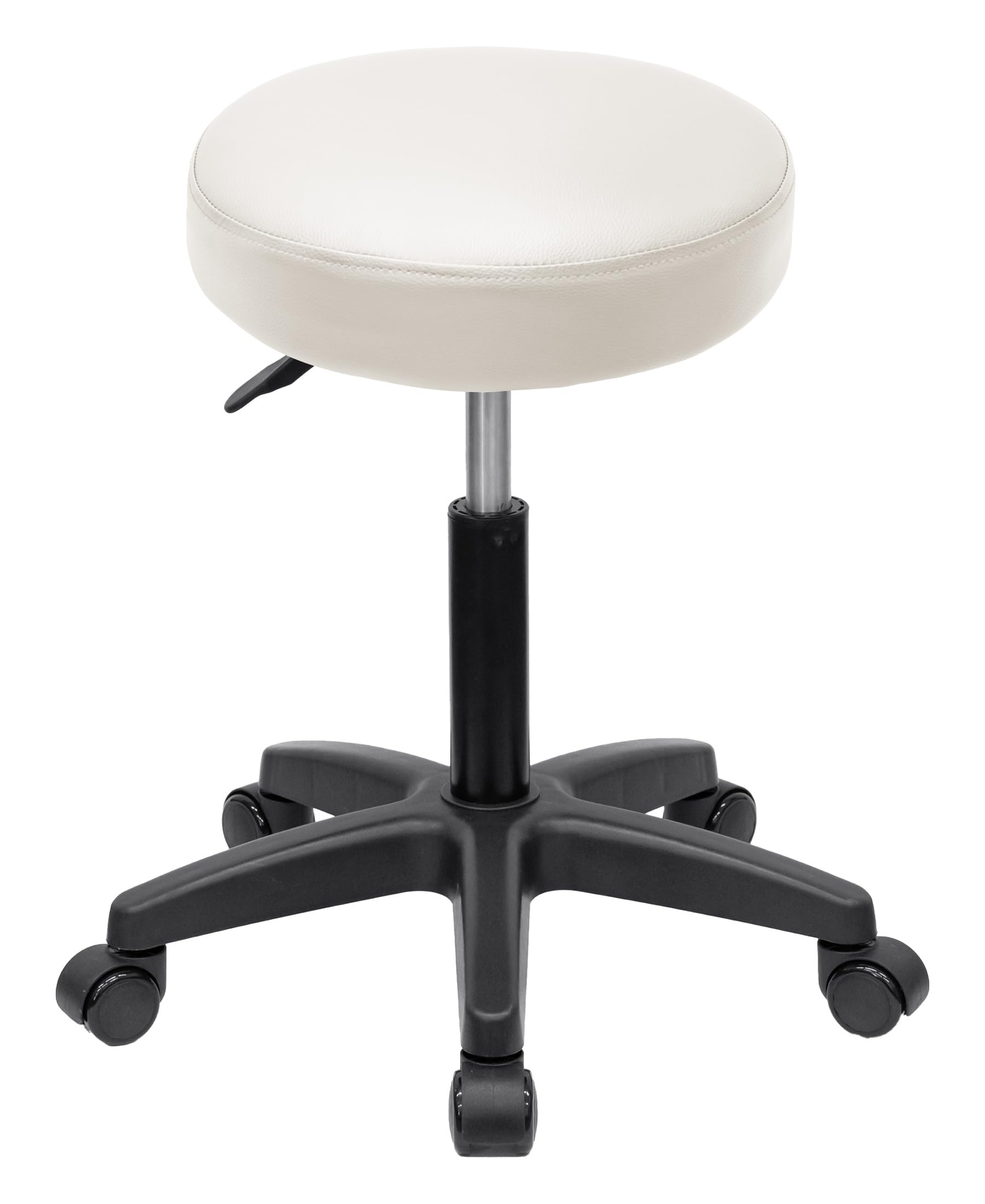 古いアイアン　回転丸椅子　スツール　昇降回転式 ヴィンテージ　チェア　高さ調整 アンティーク】昭和レトロ アイアン 丸椅子 回転椅子 キャスター付き