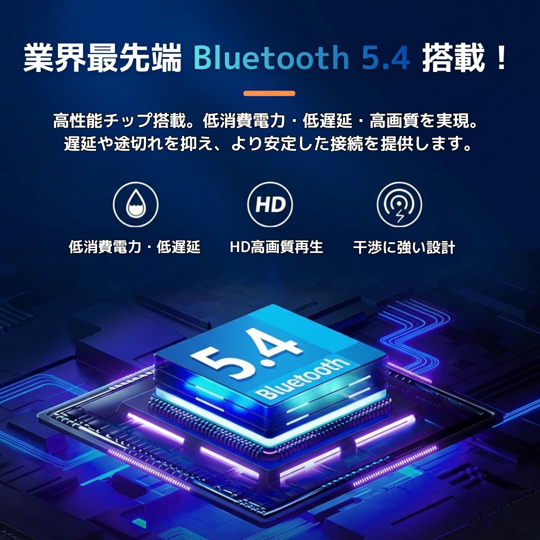 【業界トップクラスBluetooth5.4技術&ドライバー不要】Bluetoot…