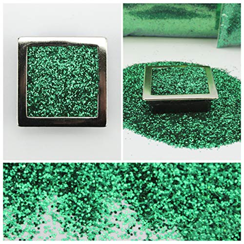 BOLSA DE PURPURINA EXTRA BRILLANTE (VERDE, 100 GRAMOS)