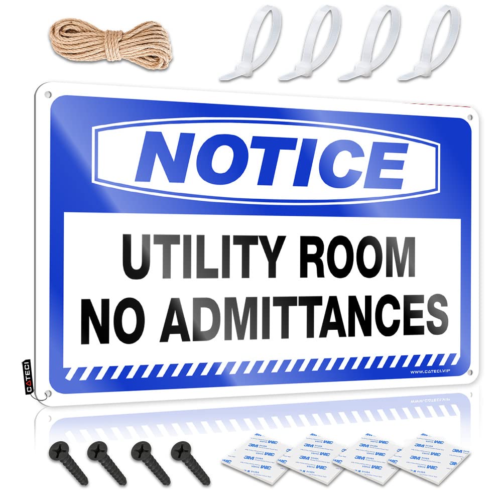 Funny Bar Signs For Home Bar Notice Utility Room No Admittances Tin Sign Sign For Bedroom Door Metal Tin Sign Retro(30X40CM)
