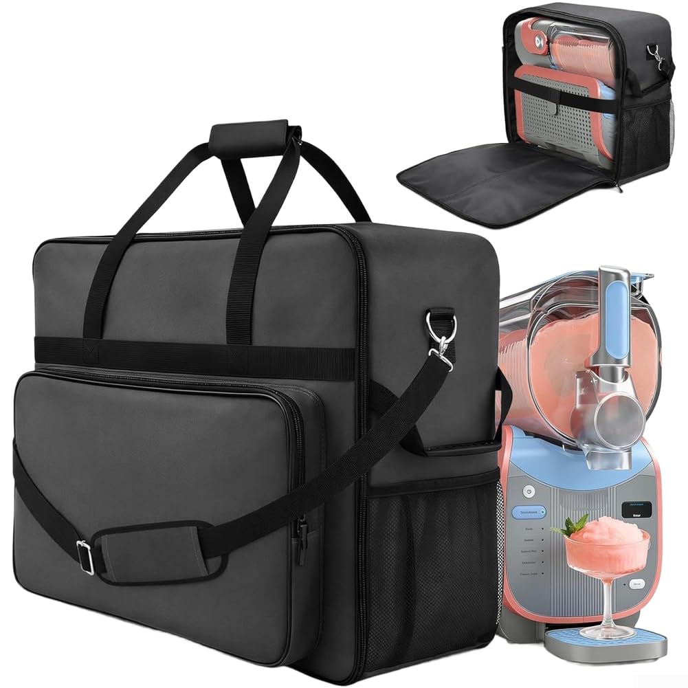 Bolsa de transporte para SLUSHi para máquina SLUSHIE, funda portátil Oxford 600D con cremallera lateral, bolsa de almacenamiento impermeable