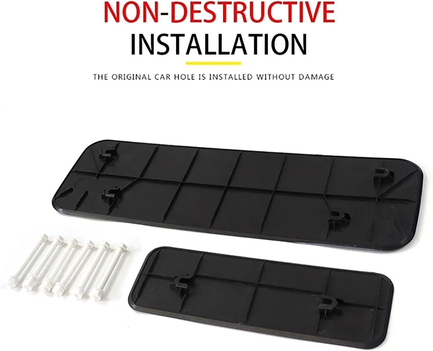 Piastra di Copertura per Foro Ruota di scorta per portellone Posteriore per Land Rover Defender 110 2020-2024 - Black