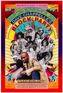 enhighten Block Party Movie Dave Chappelle Yasiin Bey Lauryn Hill Film Wall Art Print for Theater Movie Night Room Decor 12x16 Poster