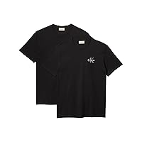 Calvin Klein Maglietta da Uomo SS 30S Classic Micro Monologo Te LV04RF279G