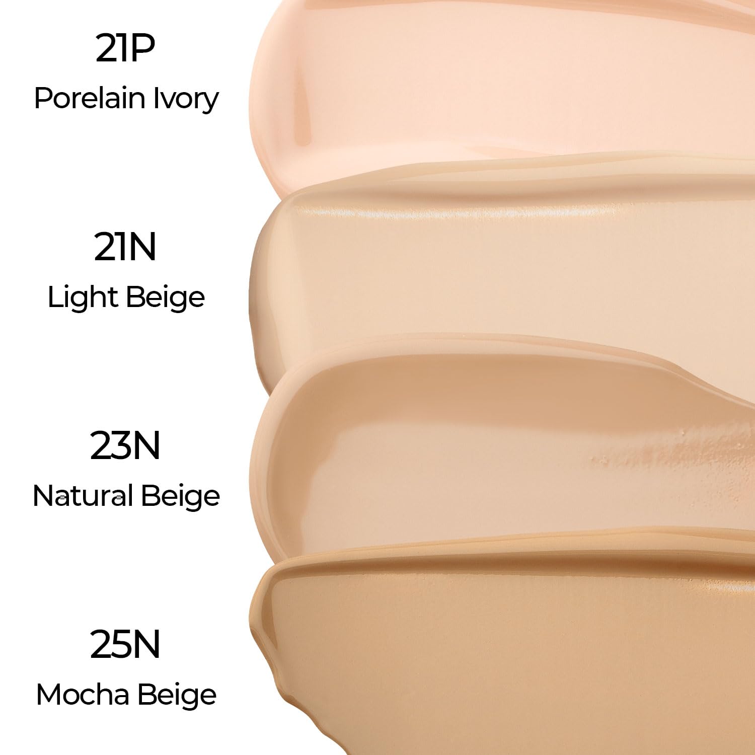 Natural Cover Glow Cushion Foundation | Satin Radiant Finish | Korean Foundation Makeup | Long-Lasting Natural Coverage | for All Skin Types 0.42 oz. (23N Natural Beige)