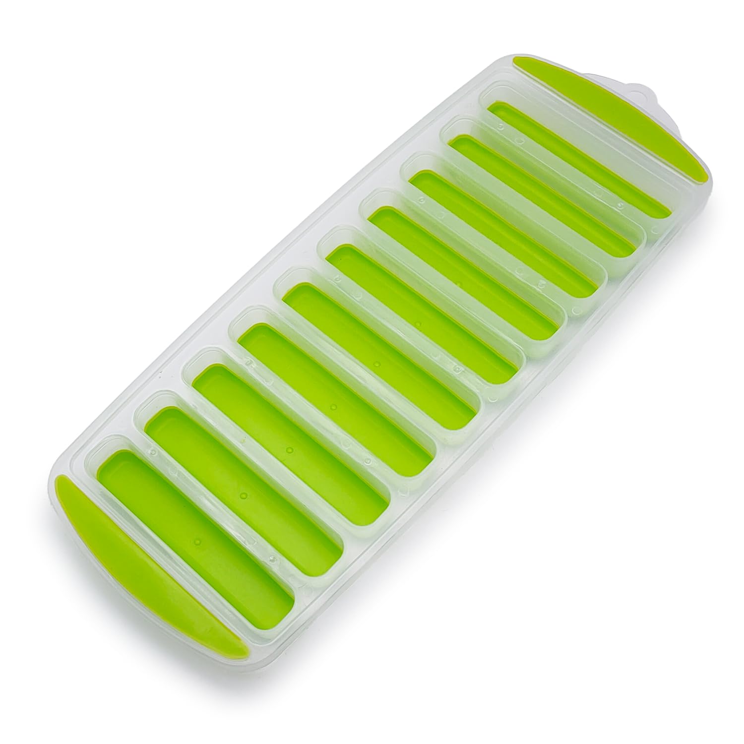Mini ijsblokjesbakjes set van 2-160 kleine ijsblokjes siliconen mal voor whisky, cocktails, waterflessen - BPA-vrij, flexibele en stapelbare ijsmachine (blauw