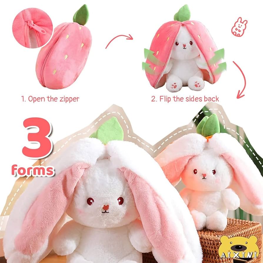 村上　ニンジンを持った顔の小さい変なウサギw Amazon.co.jp: うさぎ ぬいぐるみ ニンジンバニー ぬいぐるみ