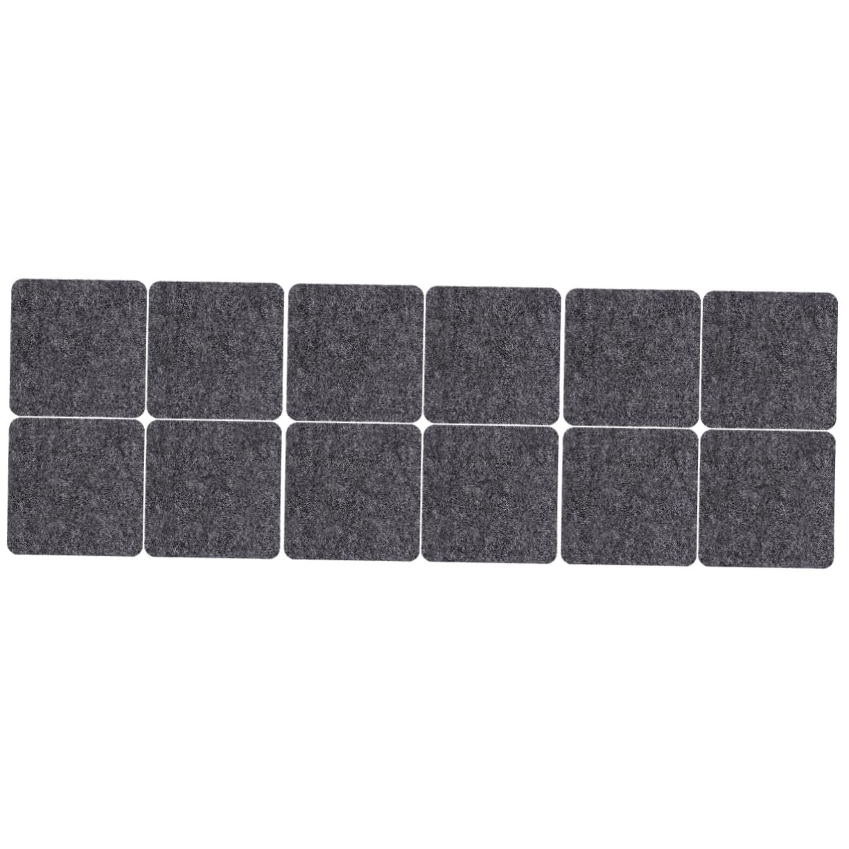 PRETYZOOM 12pièces sous-Verres Liège Et Feutre Set De Coupelles Décoratives pour Tasses De Thermique Et Esthétique pour Table à Manger