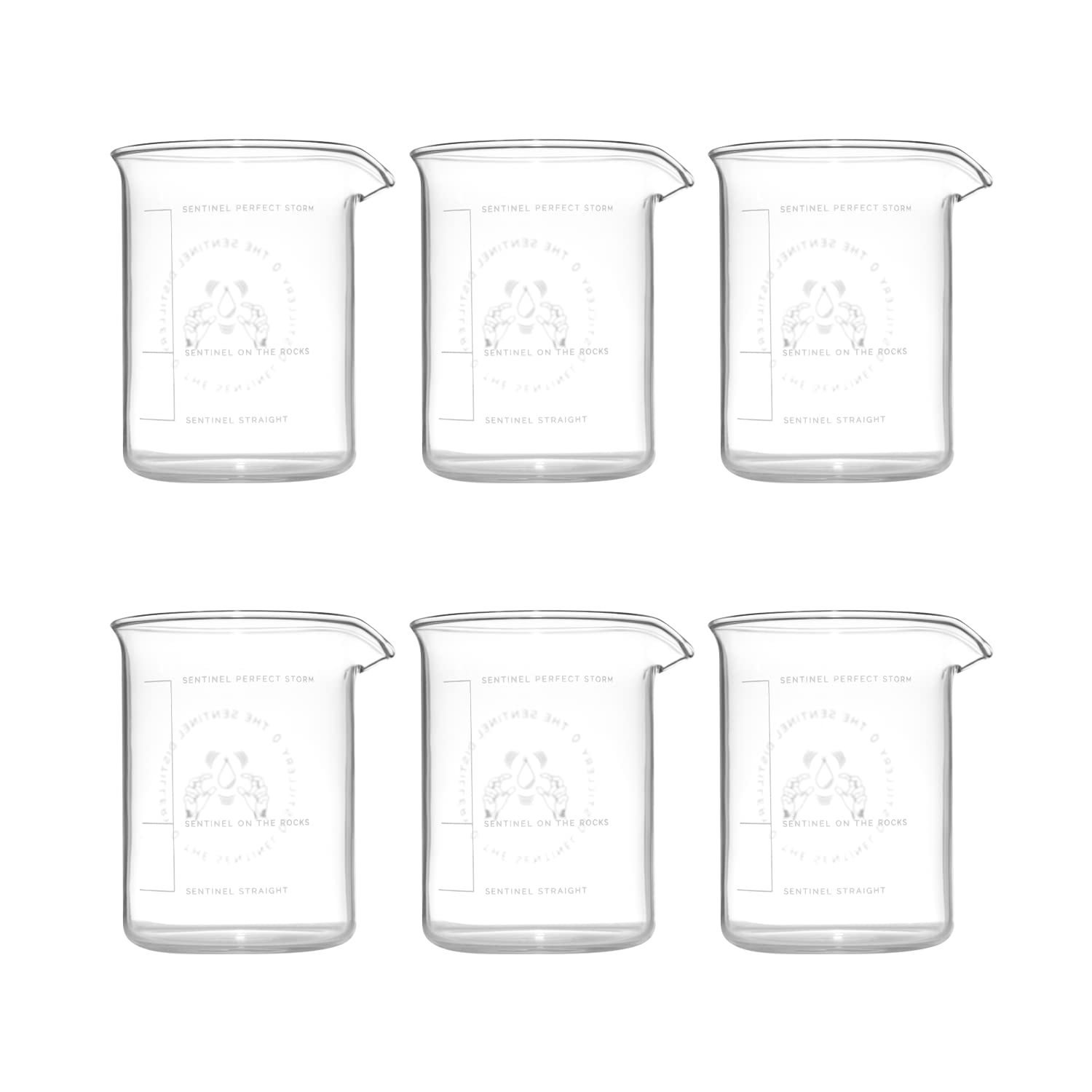 Gobelets Premium The Sentinel | Set de 6 Verres Tumbler Perfect Serve 250ml