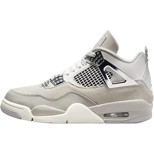 Air Jordan 4 Retro WMNS - Light Iron Ore, Sail, Neutral Grey by Nike
