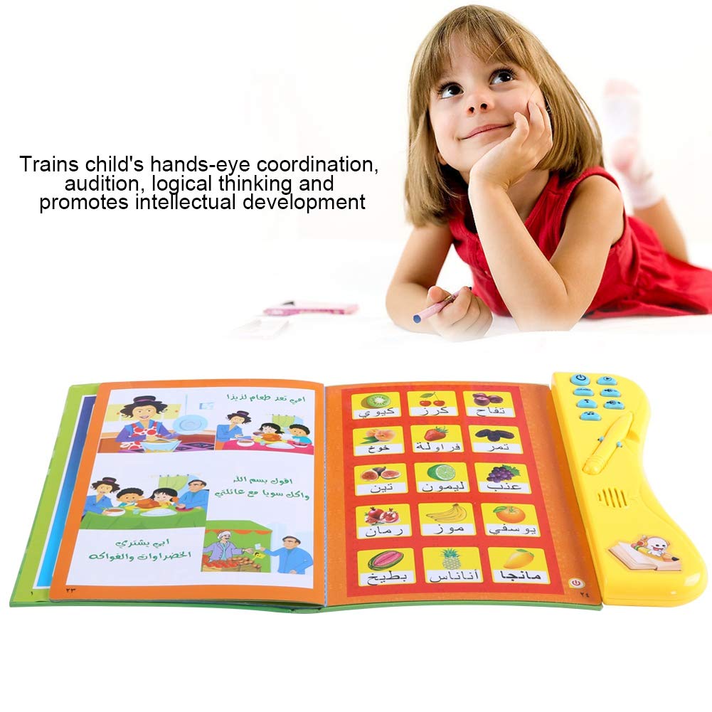 Arabic Learning Toy Book Kids Learning Book for Preschool Education with Learning Pen