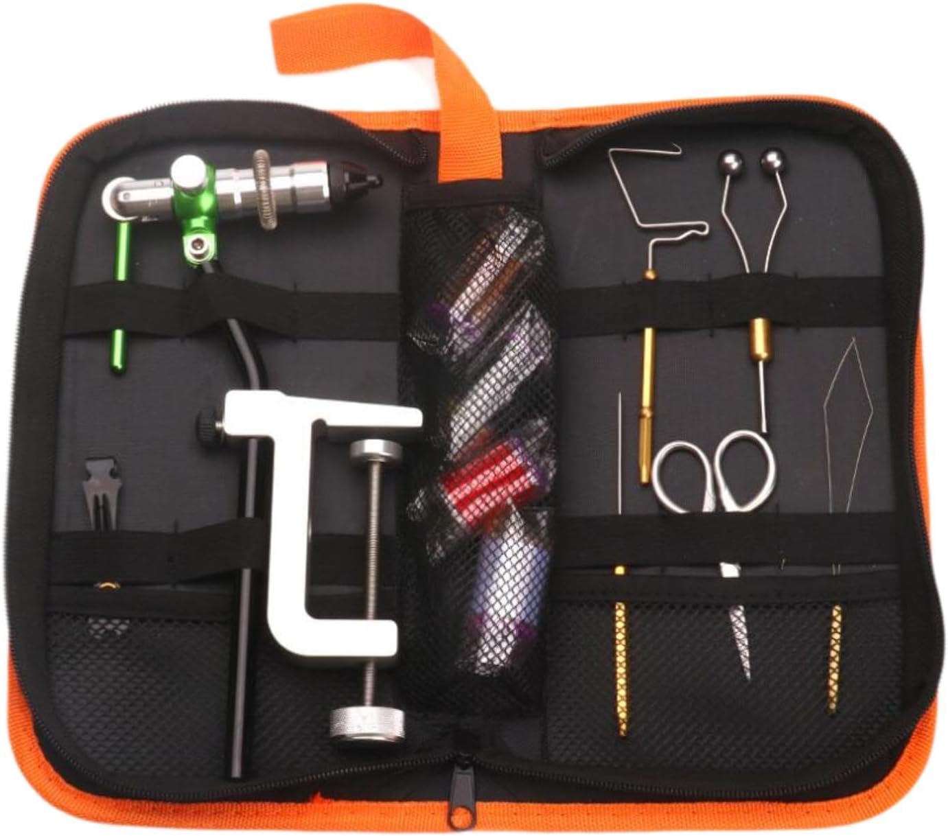 Fly Tying Equipment with Thread Holder and Knot Finisher, Style A