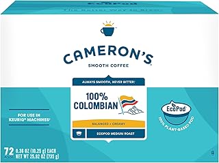 Single Serve Pods, 100% Colombian, 72 Count (Pack of 1)