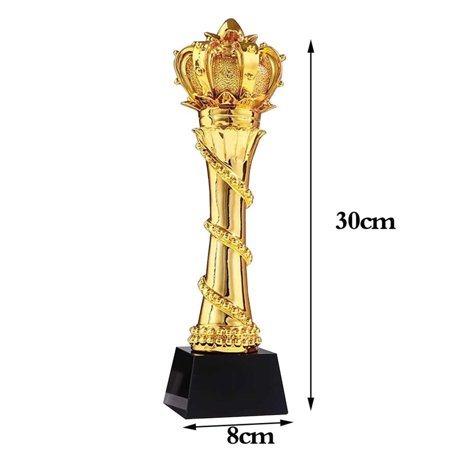 Trofeos, medallas y premios Trofeo De La Corona De Oro Trofeo del Campeonato De Ventas De Rendimiento Premios Trofeo Conmemorativos del Concurso. Decoraciones De Escritorio para El Hogar