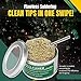 Flexzion Soldering Iron Tip Cleaner, Soft Coiled Brass Wire Sponge Stainless Steel Holder with Rosin Flux