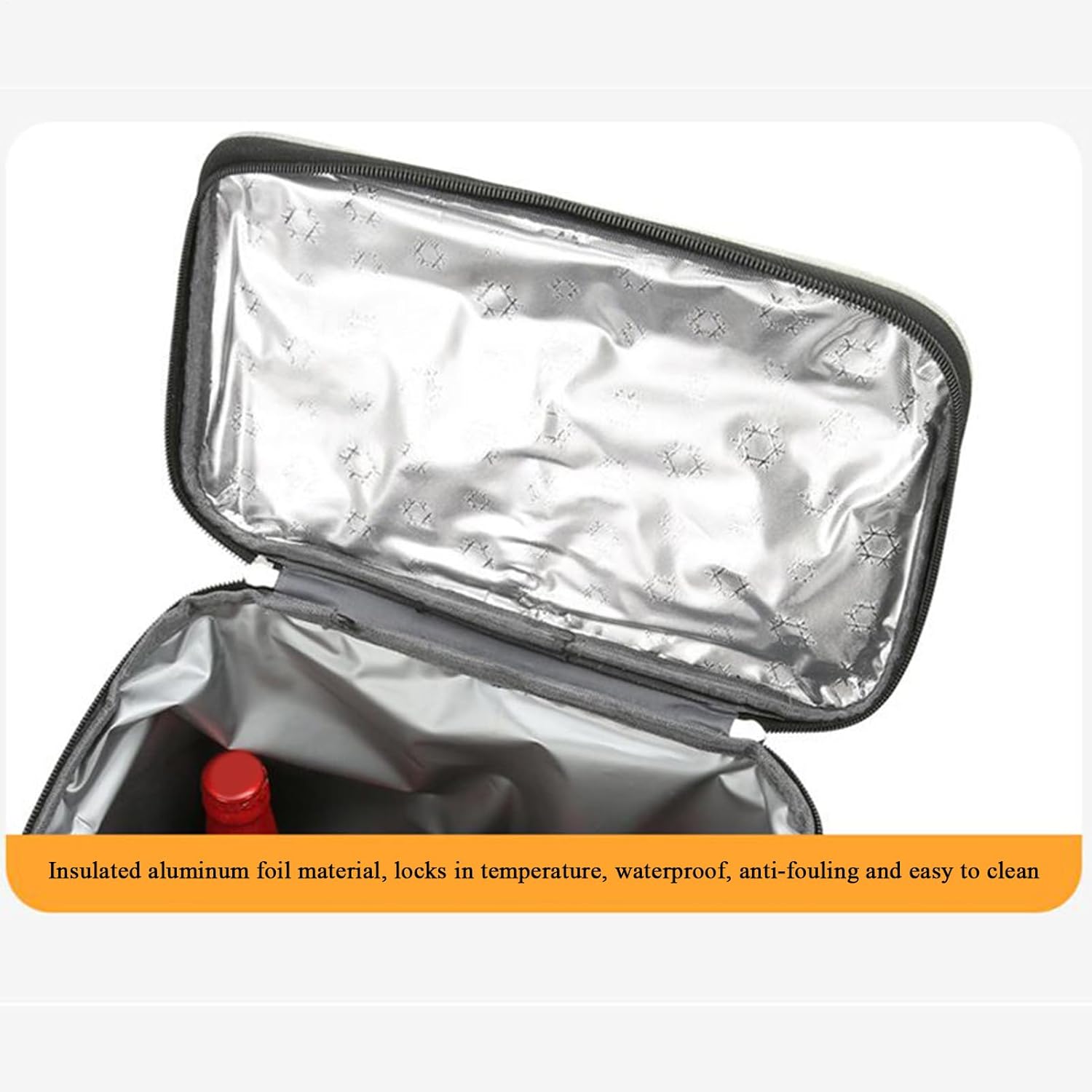 バックパッククーラー、断熱クールバッグ - 保温バッグ 漏れ防止冷却パック ハイキング BBQ キャンプ 日常 スポーツ 旅行 ビー